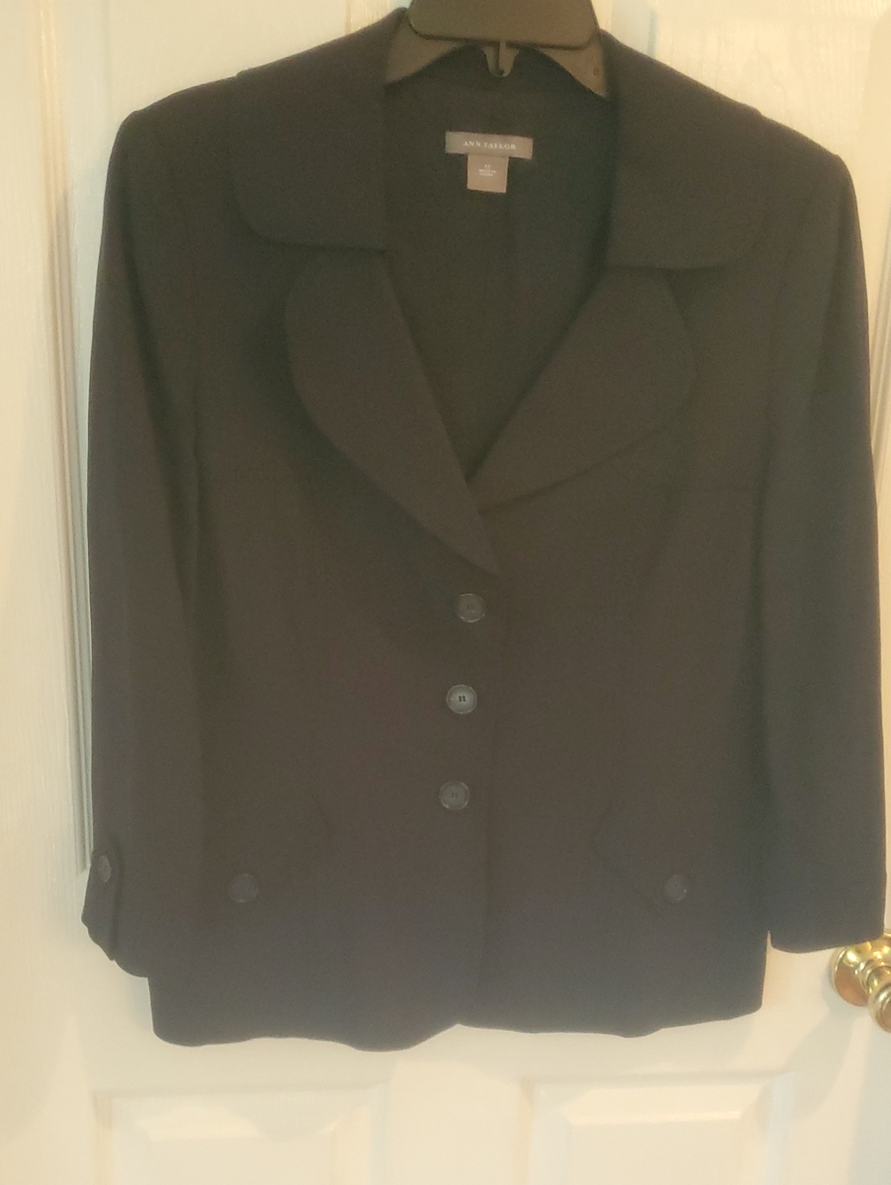 Ann Taylor Navy Women's Blazer Jacket